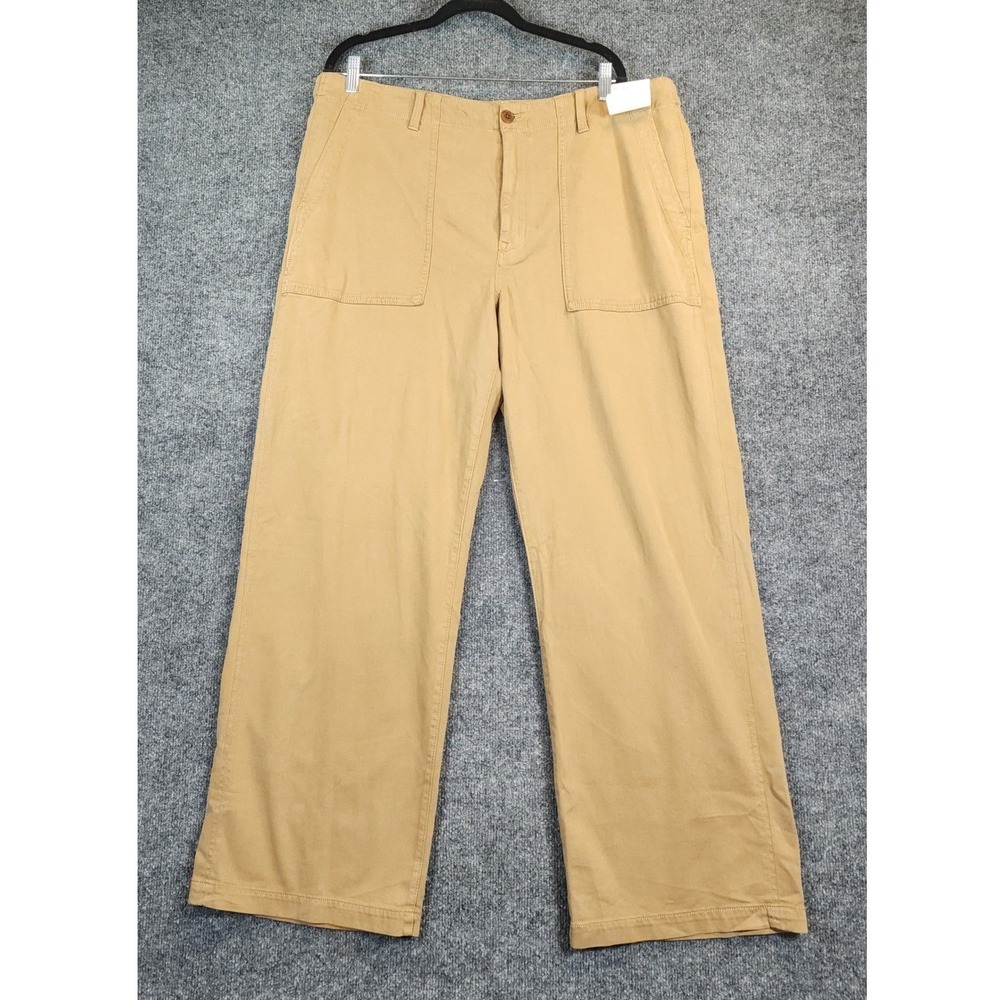Madewell Low-Slung Baggy Women‎ Y2K Utility Workwear Wide Leg Pants Size 33 NWT